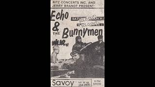 Echo amp the Bunnymen live at The Savoy NYC  April 1 1984 [upl. by Knowle]