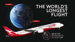 The Worlds LONGEST Flight  QANTAS London to Sydney [upl. by Madanhoj]