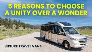 5 Reasons to Buy a Unity over a Wonder  Leisure Travel Vans [upl. by Eatnad]