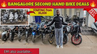 Second Hand Bikes amp Scooters Starting From 35000Rs  In Bangalore  HBR Layout [upl. by Moncear]