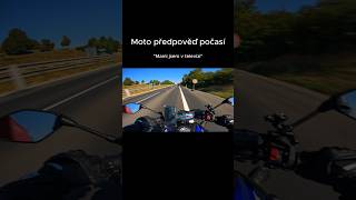 Motorkářska předpověď počasí 🤣🏍🔥 motorcycle yamaha motorka motocykel motorky motovlog Czech [upl. by Latsyrc]