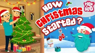 How CHRISTMAS Started   The Dr Binocs Show  Best Learning Videos For Kids  Peekaboo Kidz [upl. by Ahsikyt]