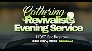 GATHERING OF REVIVALISTS SERVICE  PREACHER MINISTER CHARLES  SUNTON PRAYER ROOM  OCTOBER 2024 [upl. by Desdemona]