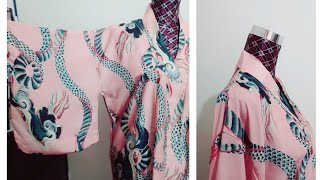 DIY Easy YUKATA  KIMONO sewing tutorial 浴衣 [upl. by Atekehs]