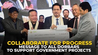 Message to All Dorbars to Support Government Projects  Collaborating for Progress  Conrad K Sangma [upl. by Maximilian]