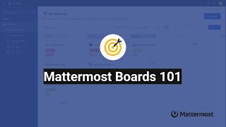 Mattermost Boards 101 [upl. by Vig]