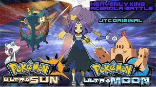 Pokemon Ultra SunUltra Moon Heavenly King AcerolaBattle JTC Original [upl. by Ecinahc151]