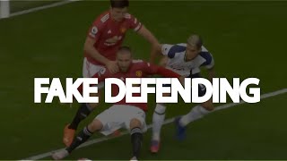 Maguire Fake Defending 🤣 [upl. by Ahsinwad48]