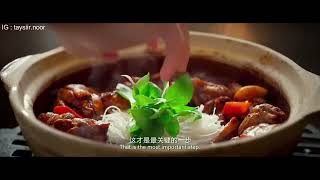 Cook Up a Storm 3 Cup Chicken Stewed Rice Noodles Scene  4K REMASTERED [upl. by Eitsyrhc]