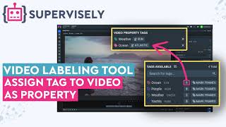 How to Assign Tag to Video as Property in Supervisely Video Labeling Tool [upl. by Etnud605]