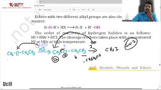 12th std  alcohols phenols and ethers part10ncerttamil [upl. by Acinahs576]