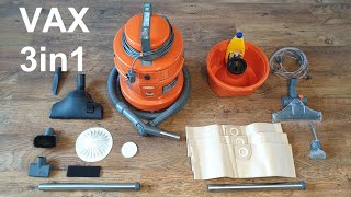 Vax 3in1 vacuum cleaner and carpet washer [upl. by Dorison]