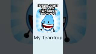 How To Get My Very Own Teardrop On iPhone [upl. by Kaliski]