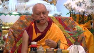 Lama Zopa Rinpoche Teachings before Vajrasattva Initiation at Cham Tse Ling on March 24th 2013 [upl. by Aklim]