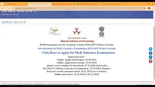 NII PhD admission 2025 ll Best phd institute for life sciences student [upl. by Engelhart]