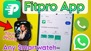 Fitpro app Connect To Phone  Fitpro app se watch kaise Connect Kare  t800 ultra  Smart Bracelet [upl. by Pilar]