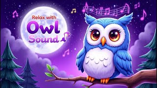 Discover Tranquility with Owl Sound Relaxing Nighttime Ambiance [upl. by Ethelda]