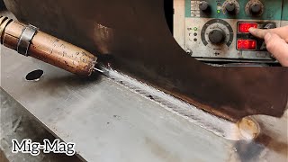 why no welders talk about this Simple MIGMAG Welding Technique [upl. by Sivahc]