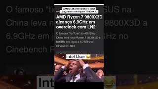 AMD Melhor Que Intel 😱🤯 [upl. by Yartnoed]