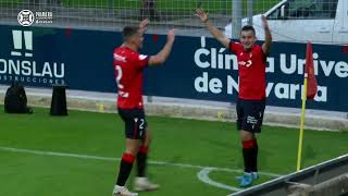 Resumen del Osasuna Promesas 32 Gimnástica Segoviana  Jornada 8 Primera RFEF [upl. by Ybbed]