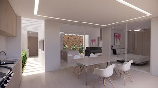 CASA MODERNA ACOGEDORA DE UNA PLANTA CON 3 DORMITORIOS en un terreno de 12x 25 m [upl. by Goss50]