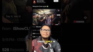 Apa Maksud Green Apple Dalam Live IShowSpeed ishowspeed speedlive greenapple speedmalaysia [upl. by Llovera636]