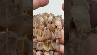 Citrine thick slices 16quot strands [upl. by Resiak]