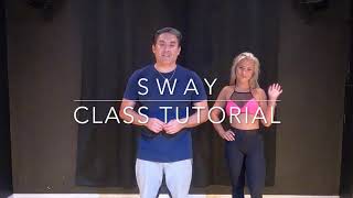 Sway  Michael Buble  Class Tutorial Promo  GUSTAVO VARGAS Choreography [upl. by Eceela]