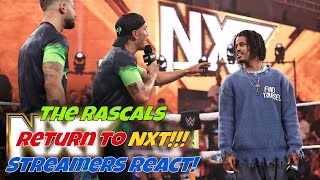 Streamers React  The Rascals return to NxT wwe tna nxt [upl. by Chan]