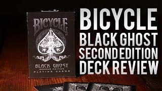 Deck Review  Ellusionist Black Ghost 2nd Edition Playing Cards [upl. by Lang]