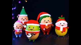 🎄✨ Adorable Babies Dancing to Christmas Music  Baby Sensory Video  Fun Holiday Engagement 🎅👶🎶 [upl. by Adiesirb]