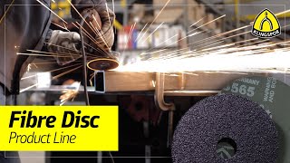 Our Fibre Disc Range  KLINGSPOR Abrasives USA [upl. by Tacy]