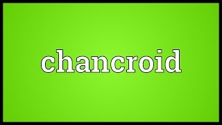 Chancroid Meaning [upl. by Idelle]