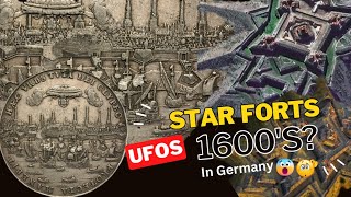 Star forts UFOs in the 1600s  extraterrestrial germany photo coin history [upl. by Amice784]