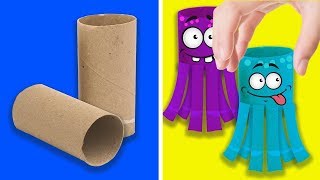 18 JUGUETES DE BRICOLAJE PARA NIÑOS [upl. by Htnnek]