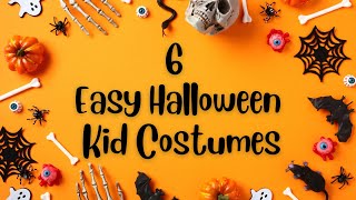 6 Easy DIY Halloween Costumes  DIY Kids Costumes  Halloween Costumes  Playing With Teddy [upl. by Pogue]