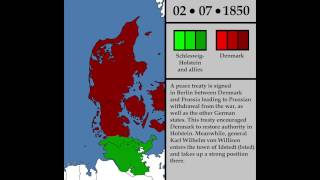 First Schleswig War 184852 [upl. by Kared]