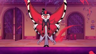 Valentino Shows His Wings After Charlie Burns His Studio  Hazbin Hotel s1 ep4 [upl. by Attenod421]