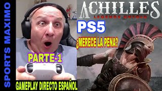 ACHILLES LEGENDS UNTOLD PARTE1 ¿MERECE LA PENA PS5 GAMEPLAY  ANALISIS DIRECTO ESPAÑOL [upl. by Adnirem]