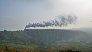 HD 45231 over Ribblehead Viaduct 03102015 [upl. by Ennylyak]