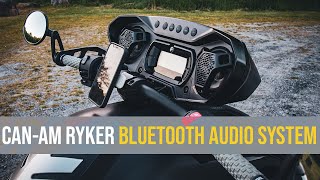 CanAm Ryker Audio System  First Impressions amp OnRoad Test [upl. by God]