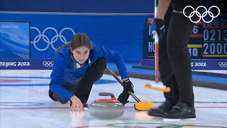 🥇🥌 1st Curling Gold Medal for Italy  Mixed Doubles Final Highlights [upl. by Robison]