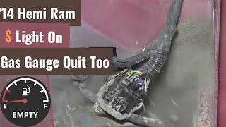 14 Hemi Ram MIL On amp No Gas Gauge [upl. by Aitercul722]