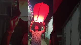 Fire balloon 🎈🎈🎈🎈viralvideo video shorts shortvideo viralshorts [upl. by Ary]