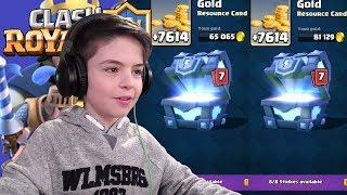 2x MEGA LIGHTNING CHEST OPENING  Clash Royale [upl. by Akinek]