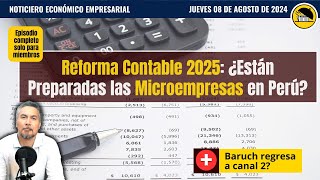 Reforma Contable 2025 ¿Están Preparadas las Microempresas en Perú comidoyresumido [upl. by Birch]