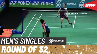 PETRONAS Malaysia Open 2023  Anthony Sinisuka Ginting INA 6 vs Ng Ka Long Angus HKG  R32 [upl. by Falk]