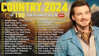 Country Music 2024  Morgan Wallen Kane Brown Luke Bryan Brett Young Luke Combs Chris Stapleton [upl. by Brocklin]