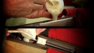 How to Reinforce and Stabilize the Forend on a Wood Rifle Stock  MidwayUSA Gunsmithing [upl. by Macey]