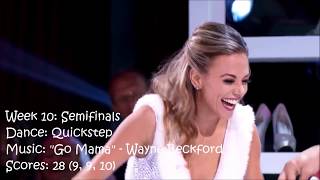 Jana Kramer  All Dancing With The Stars Performances [upl. by Minnnie]